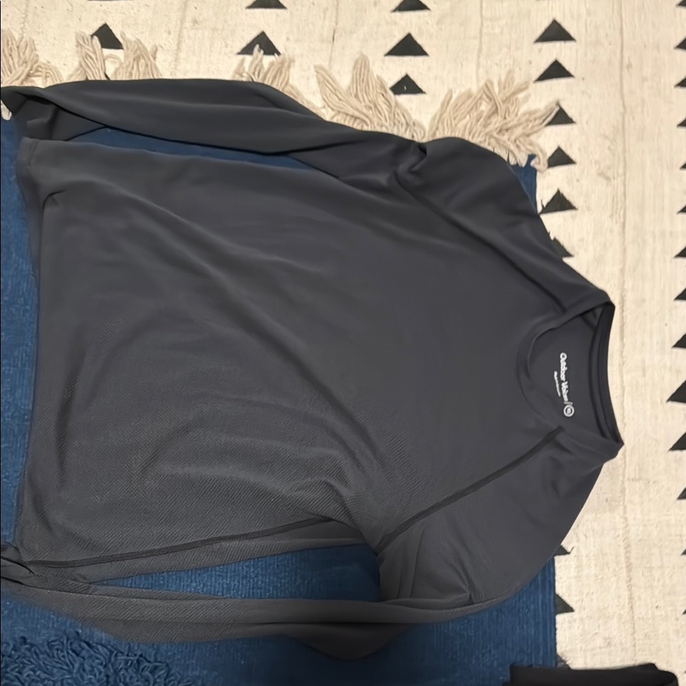 Outdoor Voices Charcoal Long Sleeve Shirt